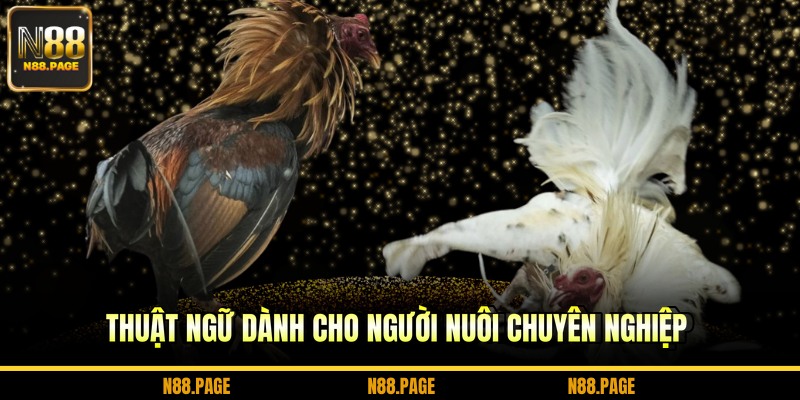 Thuật ngữ dành cho người nuôi chuyên nghiệp